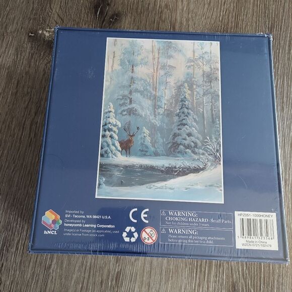 The Enchanted Forest Christmas Piece Jigsaw Puzzle 1000 Piece - Picture 4 of 6